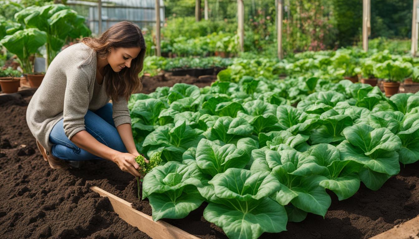 "Organic Collard Greens: Growing for Nutritious Leaves"